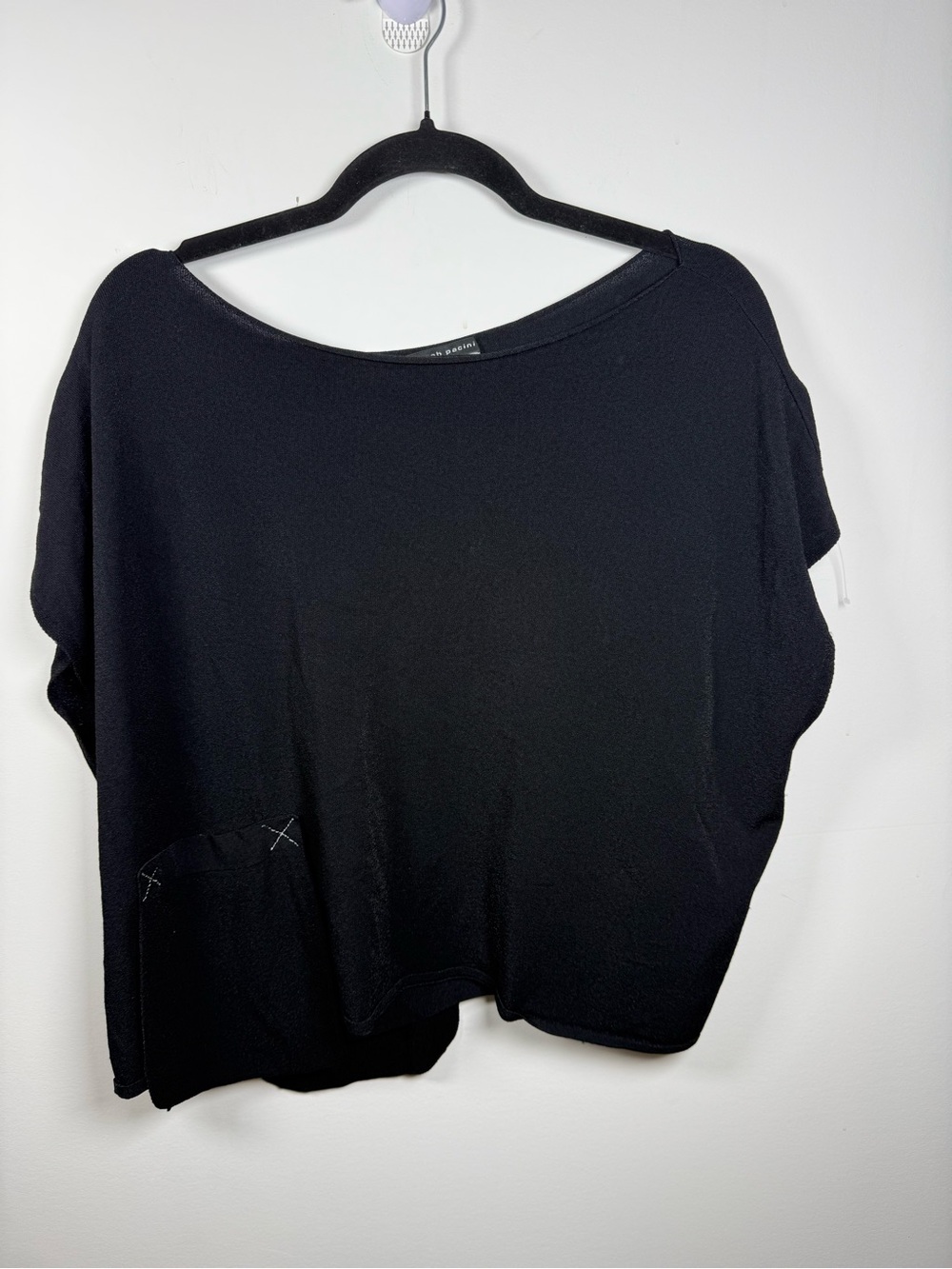 SARAH PACINI | One Size Wide Neck Top P2P 23”